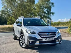 Ice silver New 2025 Subaru Outback SUV | £41,795 (Expensive)