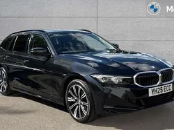 Black Used 2025 BMW 320 Sport Line Estate | £39,245