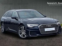 Blue Used 2022 Audi A6 S-Line Estate | £25,441 (A bit pricey)