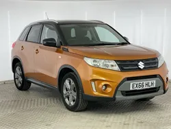 Orange/black Used 2016 Suzuki Vitara SZ-T SUV | £7,990 (Fair price)