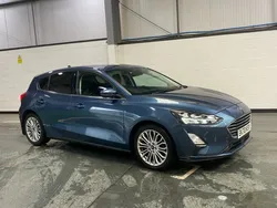Blue Used 2020 Ford Focus Titanium X Hatchback | £12,298 (Fair price)