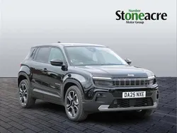 Black New 2025 Jeep Avenger Summit SUV | £23,495 (Fair price)