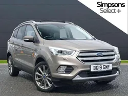 Silver Used 2019 Ford Kuga Titanium X SUV | £17,795 (Fair price)