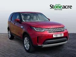 Red Used 2017 Land Rover Discovery 5 HSE SUV | £21,495 (Fair price)