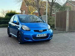 Blue Used 2010 Toyota Aygo Hatchback | £1,795 (Good price)