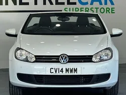 White Used 2014 VW Golf Cabriolet SE Cabriolet | £8,699 (A bit pricey)