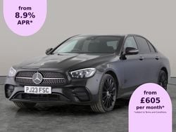 Black Used 2023 Mercedes E300 AMG line Sedan | £37,885