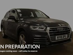 Grey Used 2018 Audi Q5 S-Line SUV | £19,470 (Good price)