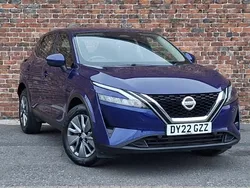 Blue Used 2022 Nissan Qashqai Visia SUV | £15,998 (Fair price)