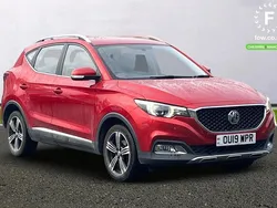 Red Used 2018 MG ZS Exclusive Sedan | £10,799 (Fair price)