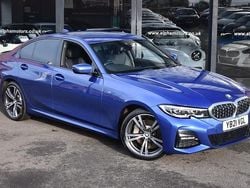 Blue Used 2021 BMW 330e M Sport Sedan | £20,990 (Good price)
