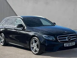 Black Used 2018 Mercedes E350 AMG Line Premium Plus Estate | £20,480 (Fair price)