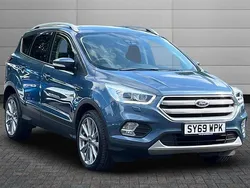 Chrome blue Used 2019 Ford Kuga Titanium X SUV | £15,950 (Fair price)