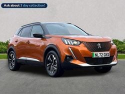 Orange Used 2022 Peugeot e-2008 GTi SUV | £14,899 (Fair price)