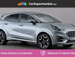 Silver Used 2022 Ford Puma ST-Line X Hatchback | £16,597 (Fair price)