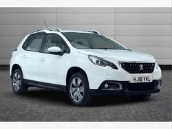 Bianca white Used 2018 Peugeot 2008 Active SUV | £6,245 (Good price)