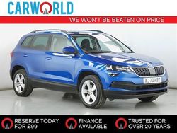 Blue Used 2021 Skoda Karoq SE SUV | £9,700