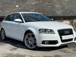 White Used 2012 Audi A3 Sportback S-Line Hatchback | £4,995 (A bit pricey)