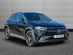 Black Used 2021 Mercedes EQA250 AMG line SUV | £19,295 (Fair price)