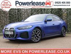 Blue Used 2022 BMW i4 M Sport Sedan | £22,389 (Good price)