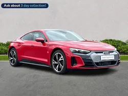 Red Used 2023 Audi e-tron GT quattro Comfort Sedan | £43,543 (Super price)