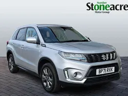 Silver Used 2022 Suzuki Vitara SZ-T SUV | £14,200 (Good price)