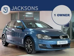 Blue Used 2015 VW Golf VII Match Hatchback | £8,840 (Fair price)