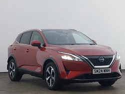 Red Used 2024 Nissan Qashqai N-Connecta SUV | £24,998 (Fair price)