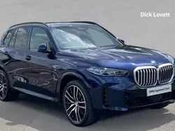 Blue Used 2024 BMW X5 M Sport SUV | £72,222 (Expensive)
