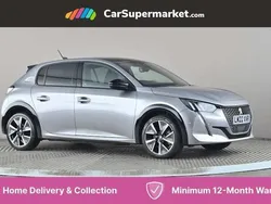 Grey Used 2022 Peugeot e-208 Premium Hatchback | £13,697 (Fair price)
