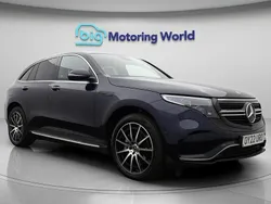 Blue Used 2022 Mercedes EQC400 AMG line SUV | £21,600 (Good price)