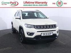White Used 2021 Jeep Compass Longitude SUV | £15,299 (Fair price)
