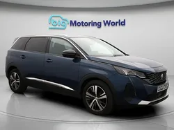 Blue Used 2022 Peugeot 5008 Allure Premium MPV | £19,700 (Fair price)