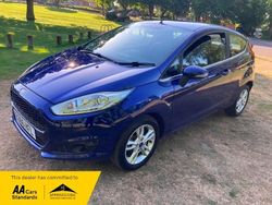 Blue Used 2016 Ford Fiesta Zetec Hatchback | £4,795 (Fair price)