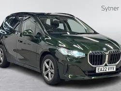 Green Used 2022 BMW 218 Active Tourer Sport Line MPV | £21,500 (Good price)