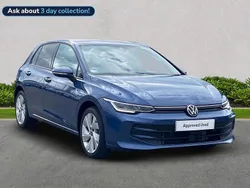 Blue Used 2024 VW Golf VIII Match Hatchback | £20,434 (Fair price)