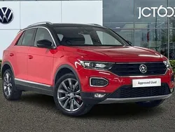Red Used 2019 VW T-Roc SEL SUV | £16,546 (Fair price)