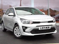 Silver Used 2021 Kia Rio Hatchback | £10,494 (Fair price)