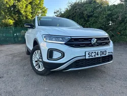 White Used 2024 VW T-Roc Life SUV | £15,995