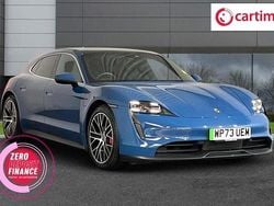 Blue Used 2024 Porsche Taycan Performance Package Estate | £58,256 (Good price)