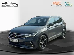 Grey Used 2021 VW Tiguan R-line SUV | £22,795 (Fair price)