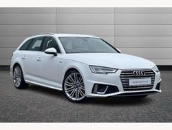 White Used 2019 Audi A4 S-Line Estate | £17,950 (Fair price)