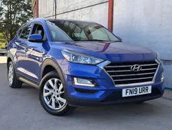 Blue Used 2019 Hyundai Tucson SE SUV | £9,995 (Fair price)