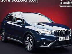 Blue Used 2018 Suzuki SX4 S-Cross SZ-T Hatchback | £9,688 (Fair price)