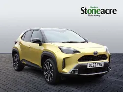 Yellow Used 2022 Toyota Yaris Hybrid Edition Hatchback | £19,995 (Expensive)
