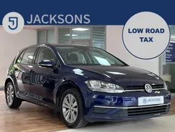 Blue Used 2017 VW Golf VII SE Hatchback | £9,995 (Fair price)