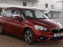 Red Used 2015 BMW 216 Sport Line Estate | £9,999 (A bit pricey)