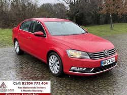 Red Used 2013 VW Passat Highline Sedan | £5,495 (Fair price)