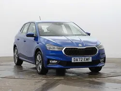 Race blue metallic Used 2023 Skoda Fabia SE L Hatchback | £15,995 (Fair price)