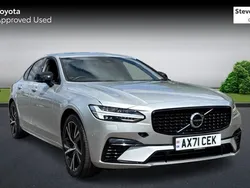 Silver Used 2022 Volvo S90 R-Design Sedan | £29,400 (Expensive)